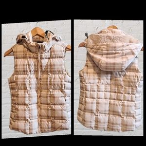 Patagonia Down With It Vest Puffer Wooly Plaid